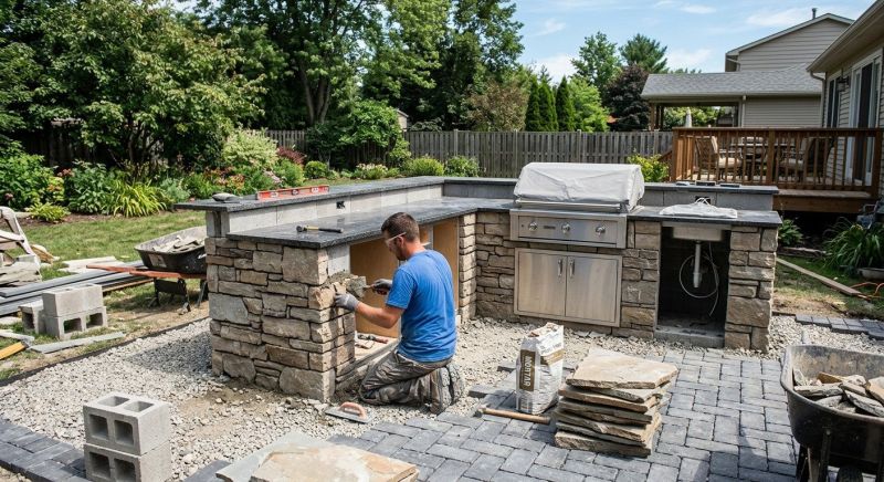 Outdoor Kitchen Construction in Napa, CA