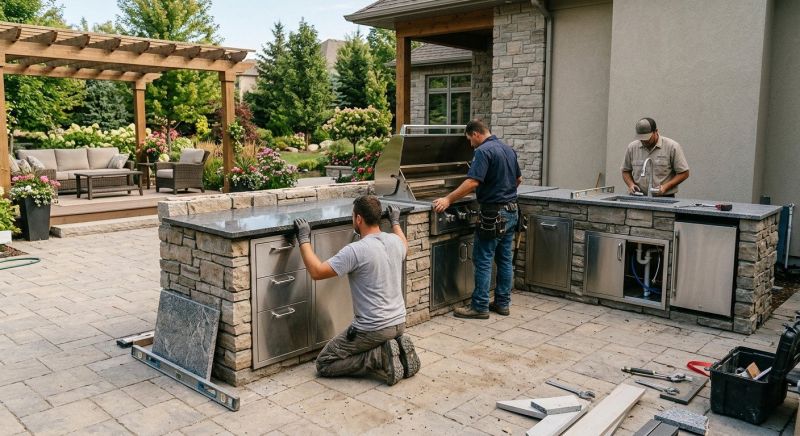 Outdoor Kitchen Remodeling in Santa Rosa, CA